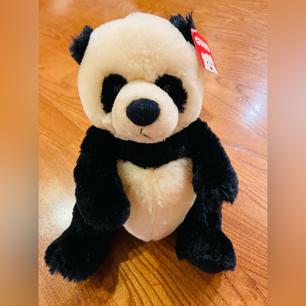 Gund Panda Bear 9” by sitting position Plush Toy Stuffed Animal